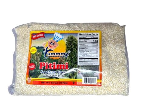 Yummmy Sorghum Millet Pitimi, 24 oz, Milled Coarse Grain,。